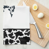 Landenkeukenhanddoek Koe Theedoek (Quarter Fold)