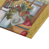 Landenkeukenvenster, rooster snijplank (Hoek)