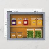 Landenkopkaart Briefkaart (Voorkant / Achterkant)