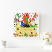 Landenkuikkplankklok Vierkante Klok (Huis)