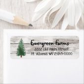 Landenlabel voor boerderij met pingstructuur etiket (Insitu)