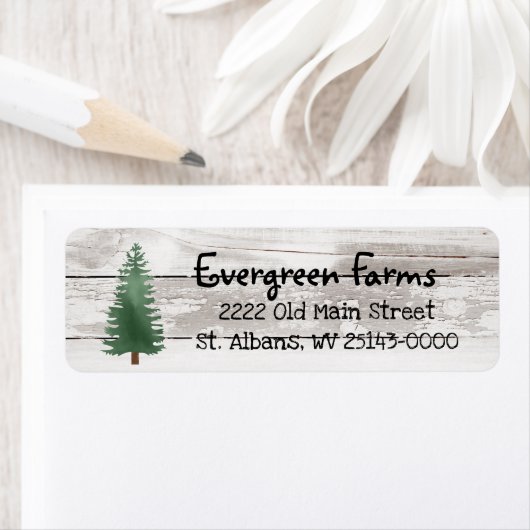 Landenlabel voor boerderij met pingstructuur etiket (Insitu)