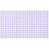 Landenlavender Gingham Patroon voor Pasen en Lente Tafelkleed (Voorkant (Horizontaal))