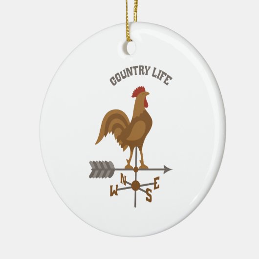 Landenleven Keramisch Ornament (Links)