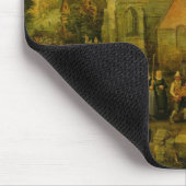 Landenleven met een bruiloft muismat (Hoek)