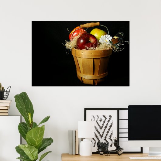 Landenmandje Poster (Thuiskantoor)