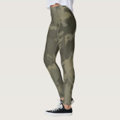 Landenmeisje Vist camouflage-patroon Leggings (Links)