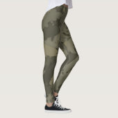 Landenmeisje Vist camouflage-patroon Leggings (Rechts)