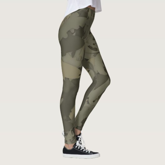Landenmeisje Vist camouflage-patroon Leggings (Rechts)