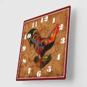 Landenmodel boerderij vierkante klok (Hoek)