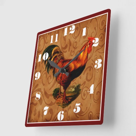 Landenmodel boerderij vierkante klok (Hoek)