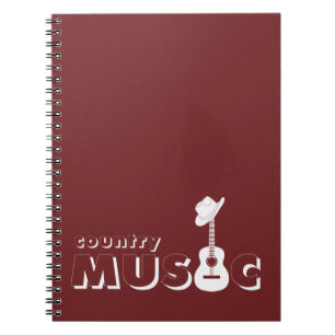 Landenmuziek Notitieboek