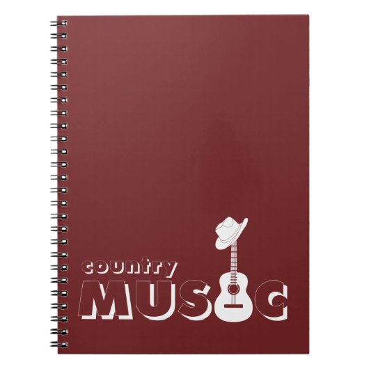 Landenmuziek Notitieboek (Voorkant)