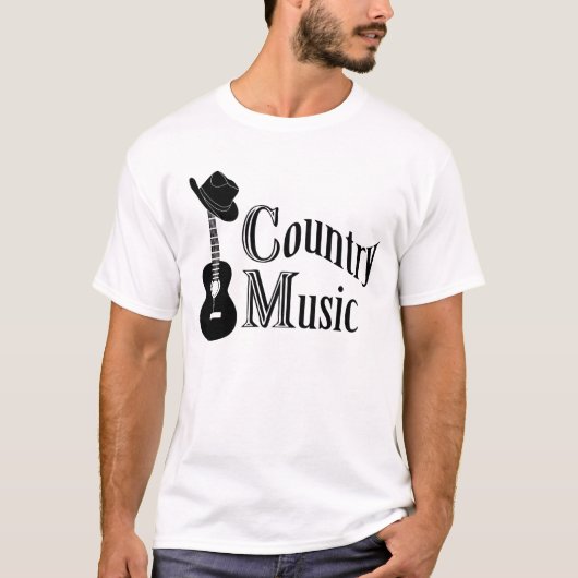 Landenmuziek T-shirt (Voorkant)