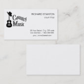 Landenmuziek Visitekaartje (Voorkant / Achterkant)