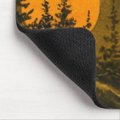 Landennachtlandschap; jager- of oogstmaan muismat (Hoek)