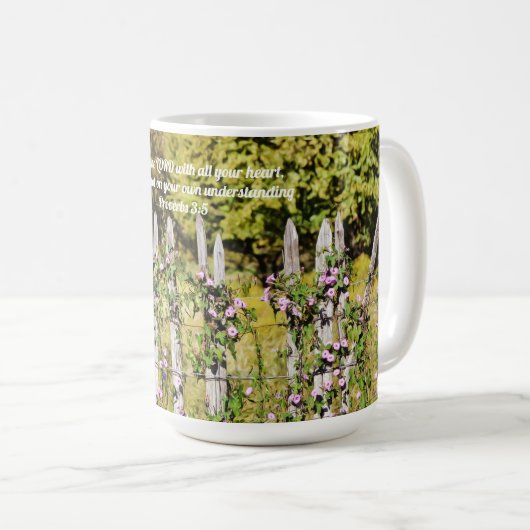 Landenomheining en bloemen Mok Cup (Voorkant rechts)