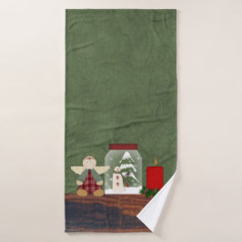 Landenpakket kersthanddoeken bad handdoek