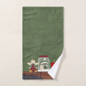 Landenpakket kersthanddoeken bad handdoek (Handdoek)