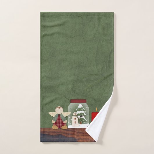 Landenpakket kersthanddoeken bad handdoek (Handdoek)