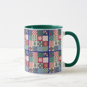 Landenpatchwork Quilt Mok Cup