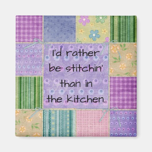 Landenpatchwork van het Kwartet Magneet (Voorkant)