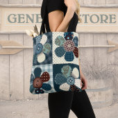 Landenpatchworkbloemen Tote Bag