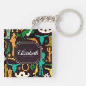 Landenpatroon Sleutelhanger (Achterkant)