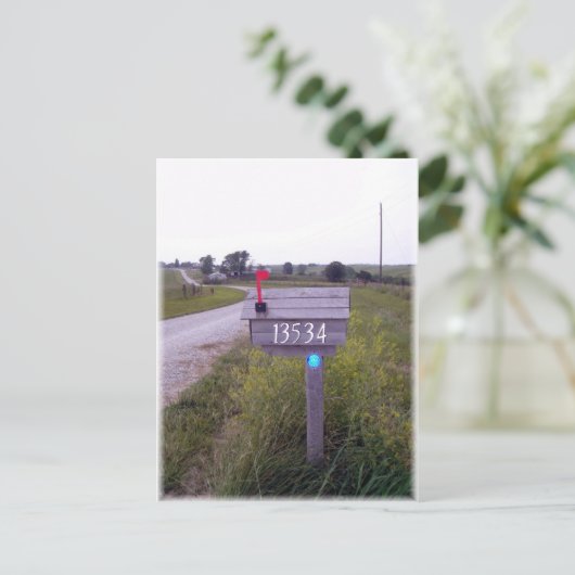 Landenpostvak Briefkaart (Staand voorkant)