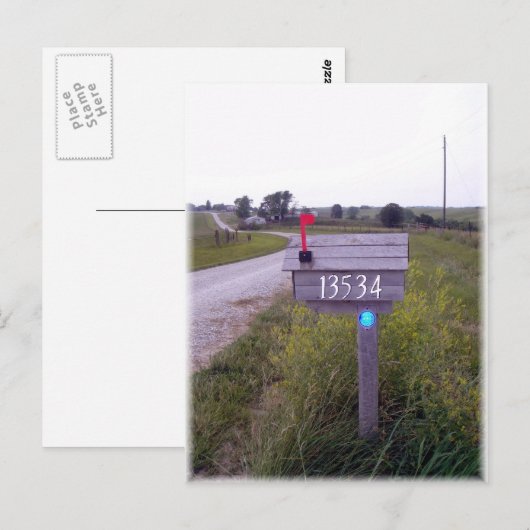 Landenpostvak Briefkaart (Voorkant / Achterkant)