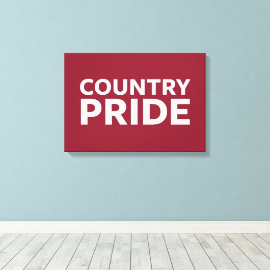 Landenprijs Canvas Afdruk (Insitu (Houten vloer))