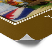 Landenprijs Fair Preservates gepersonaliseerd Poster (Hoek)