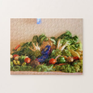Landenprijs Fair Vegetable Pastel Painting Legpuzzel