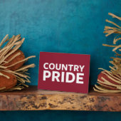 Landenprijs Fotoplaat (Zijkant)