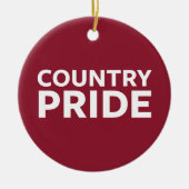 Landenprijs Keramisch Ornament (Voorkant)