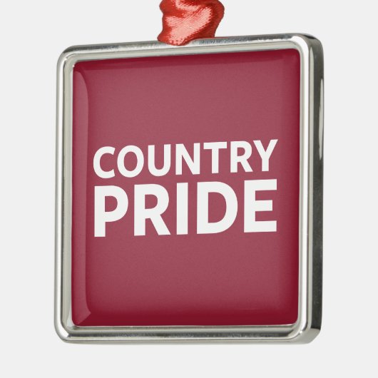 Landenprijs Metalen Ornament (Links)