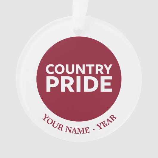 Landenprijs Ornament (voorkant)