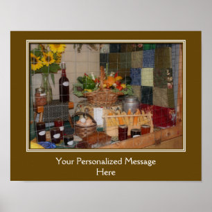 Landenprijs voor eerlijke productie gepersonalisee poster