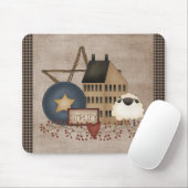 Landenprimitief - Vereenvoudigen - Gele zalf Muismat (Met muis)