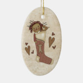 Landenprimitieve blokkering keramisch ornament (Rechts)