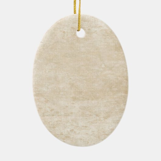 Landenprimitieve blokkering keramisch ornament (Achterkant)