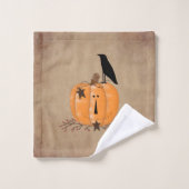 Landenprimitieve Pumpkin Bath-handdoekset Bad Handdoek (Wasdoekje)
