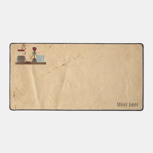 Landenprimitieven Aangepaste naam Bureaumat (Voorkant)