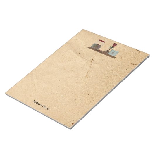 Landenprimitieven Groot Notitieblok (Schuin)