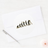 Landenquête Ronde Sticker (Envelop)