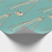 Landenquête —  werktuigen voor het meten van de we cadeaupapier (Hoek)