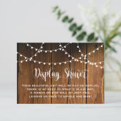 Landenreekslampjes tonen Shower Insert Informatiekaartje (Staand voorkant)