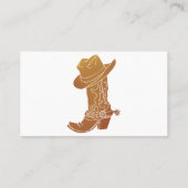 Landenroet en pet silhouet visitekaartje (Achterkant)