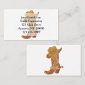 Landenroet en pet silhouet visitekaartje (Voorkant / Achterkant)