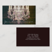 Landenschors Rustische  kroonkandelaar Visitekaartje (Voorkant / Achterkant)